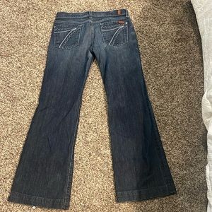 7s for all mankind dojo jeans size 30 inseam 34